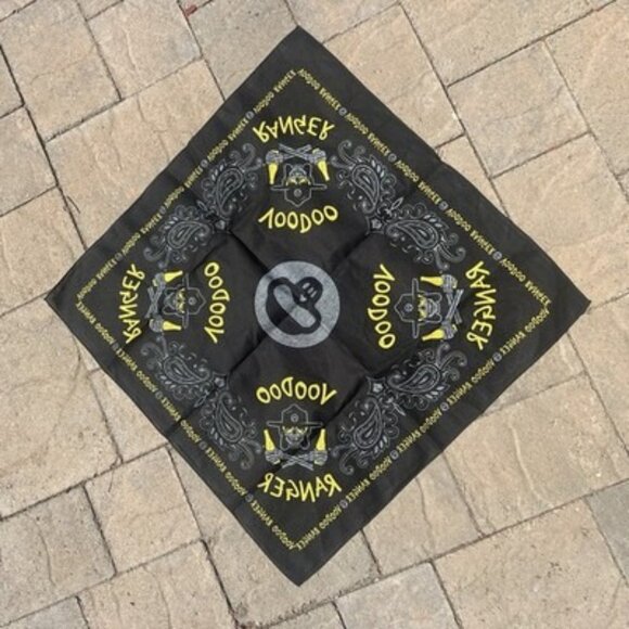 2025 SD Comic-Con Voodoo Ranger Black/Yellow Bandana - Picture 6 of 6